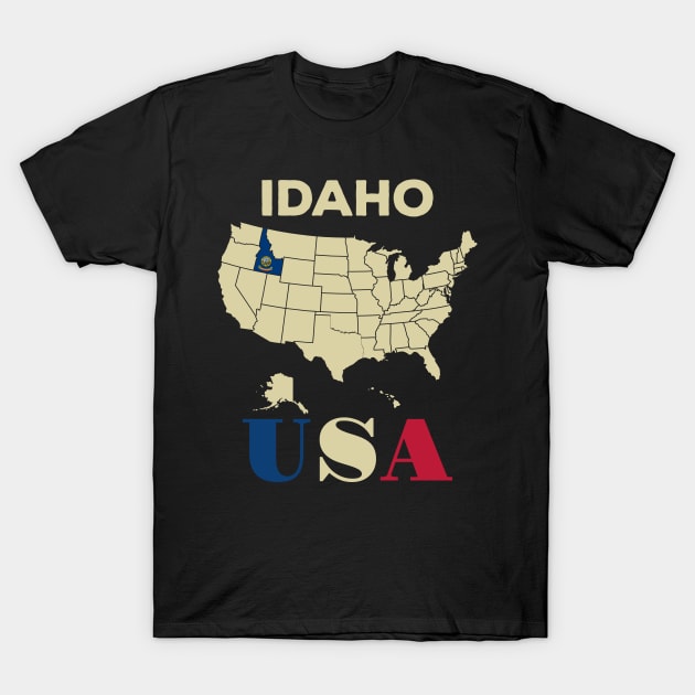 Idaho T-Shirt by Cuteepi